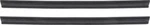 1965-66 Fullsize Quarter Window Vertical Weatherstrips 4 Door Hardtop Pair New. Price: $37.24.