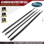 Window Moulding Belt Glass Sweep Felt Trim Seal Weatherstrip For Toyota Tundra New. Price: $29.99.