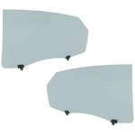 Pair Set Of 2 Door Glasses Rear Driver & Passenger Side Left Right For Avalon New. Price: $140.31.