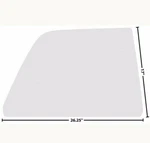 1968 1972 El Camino Door Glass Right Passenger Side Clear Dynacorn New. Price: $129.99.