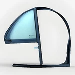 Passenger Right Rear Door Vent Glass Fits 08-12 Malibu 266737 Used. Price: $75.00.