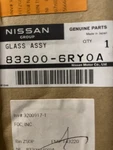 2024 2025 Nissan Rogue Passenger Right Side Quarter Window Glass Oem New. Price: $159.98.