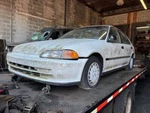 Driver Left Front Door Glass Sedan Fits 92-95 Civic 1139568 Used. Price: $50.00.