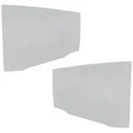 Pair Door Glasses Set Of 2 Rear Driver & Passenger Side Left Right For Prius New. Price: $117.77.