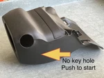 2015-2019 Hyundai Sonata Steering Column Cover Shroud Trim Push Start Oem Used. Price: $71.10.