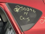 Driver Left Quarter Glass Privacy Tint Fits 13-16 Mazda CX-5 2748668 Used. Price: $160.00.