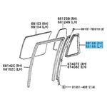 Toyota Land Cruiser UZJ100 '98-07 Genuine Rr/quarter Window W/strip Rh & Lh Set New. Price: $132.11.
