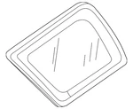 Genuine Mazda Quarter Glass ZZCC-64-941 Qty New. Price: $625.53.